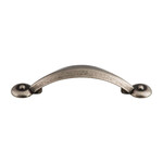 Top Knobs Angle Pull Pewter Antique - 3 in