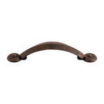 Top Knobs Angle Pull Patina Rouge - 3 in