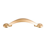 Top Knobs Angle Pull Brushed Bronze - 3 in