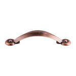 Top Knobs Angle Pull Antique Copper - 3 in