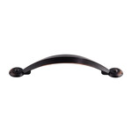 Top Knobs Angle Pull Tuscan Bronze - 3 3/4 in