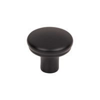 Julian Knob Flat Black - 1 1/4 in