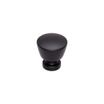 Top Knobs Allendale Knob Flat Black - 1 1/8 in