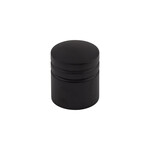 Top Knobs Stacked Knob Flat Black - 1 in