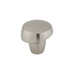 Top Knobs Florham Slant Knob Brushed Satin Nickel - 1 1/4 in