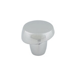 Top Knobs Florham Slant Knob Polished Chrome - 1 1/4 in