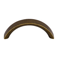 Crescent Pull German Bronze - 3 in