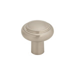 Top Knobs Clarence Knob Brushed Satin Nickel - 1 1/4 in