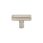Top Knobs Clarence T-Knob Brushed Satin Nickel - 2 in