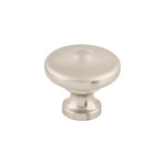 Top Knobs Peak Knob Brushed Satin Nickel - 1 5/16 in