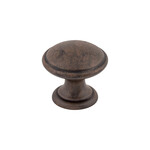 Top Knobs Rounded Knob Patina Rouge - 1 1/4 in