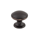 Top Knobs Rounded Knob Tuscan Bronze - 1 1/4 in