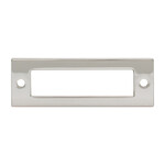 Top Knobs Hollin Backplate Polished Nickel - 3 in