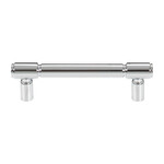 Top Knobs Clarence Pull Polished Chrome - 3 3/4 in