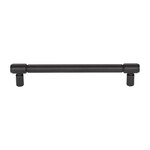 Top Knobs Clarence Pull Flat Black - 6 5/16 in