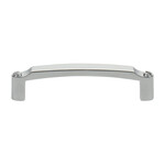 Top Knobs Haddonfield Pull Polished Chrome - 3 3/4 in