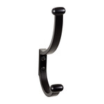 Top Knobs Hillmont Hook Flat Black - 6 1/8 in