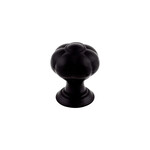 Top Knobs Allington Knob Flat Black - 1 in