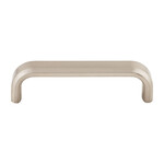Top Knobs Telfair Pull Brushed Satin Nickel - 3 3/4 in