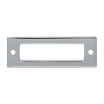 Top Knobs Hollin Backplate Polished Chrome - 3 in