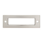 Top Knobs Hollin Backplate Brushed Satin Nickel - 3 in