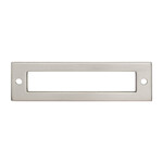 Top Knobs Hollin Backplate Brushed Satin Nickel - 3 3/4 in