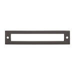 Top Knobs Hollin Backplate Ash Gray - 5 1/16 in