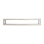 Top Knobs Hollin Backplate Brushed Satin Nickel - 6 5/16 in