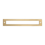 Top Knobs Hollin Backplate Honey Bronze - 6 5/16 in