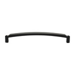 Top Knobs Haddonfield Appliance Pull Flat Black - 12 in