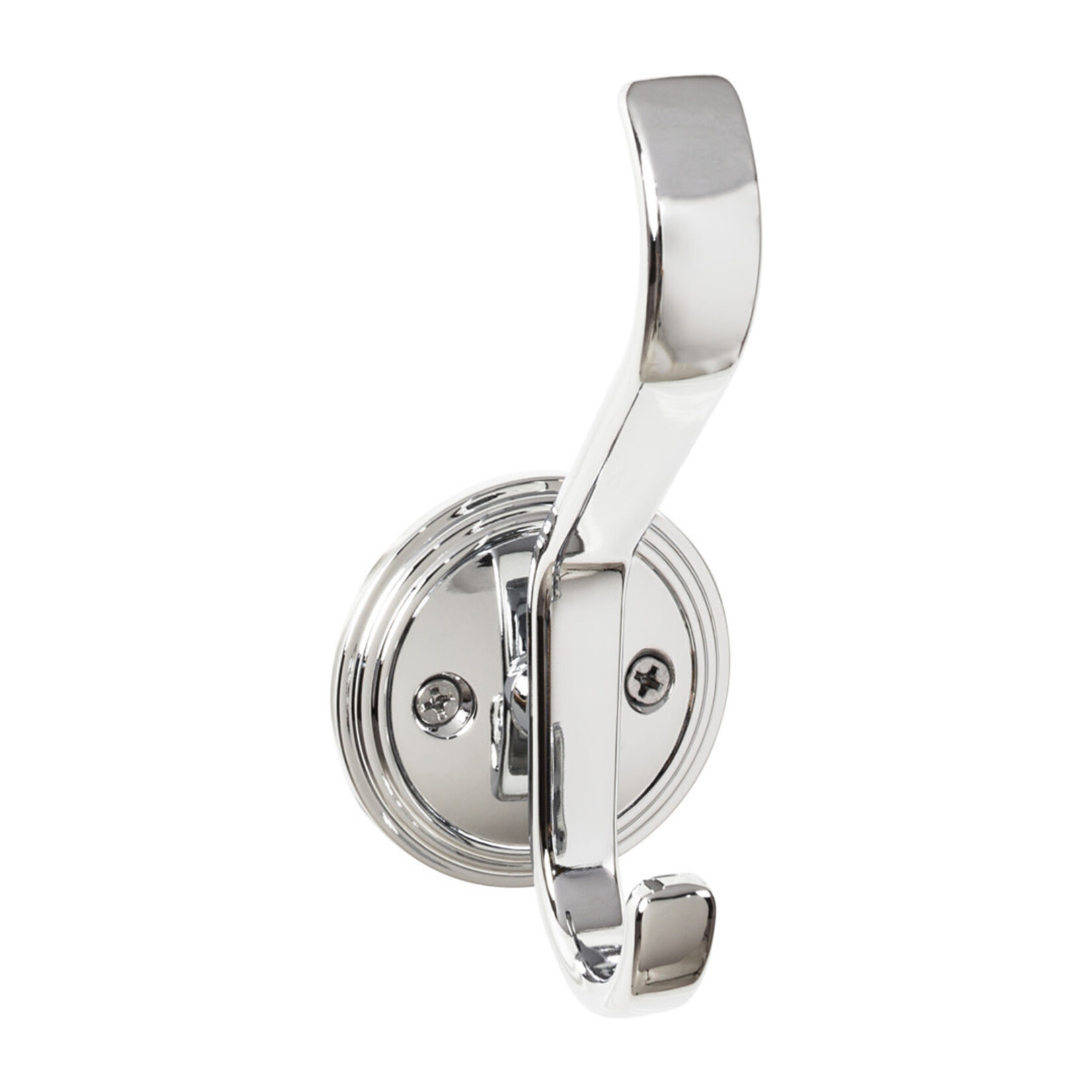 Top Knobs Reeded Hook Polished Chrome - 4 11/16 in