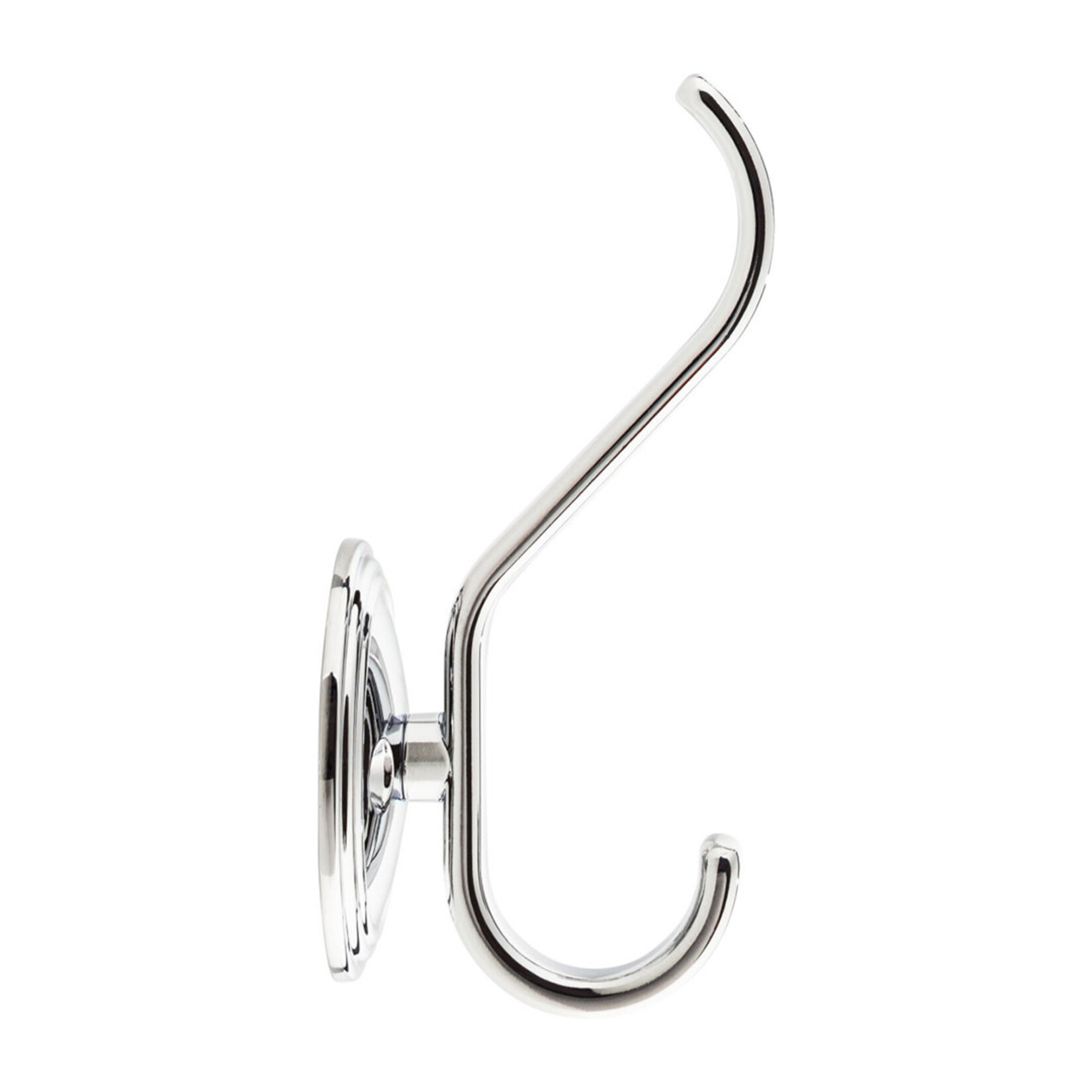 Top Knobs Reeded Hook Polished Chrome - 4 11/16 in