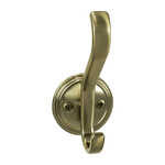 Top Knobs Reeded Hook Honey Bronze - 4 11/16 in