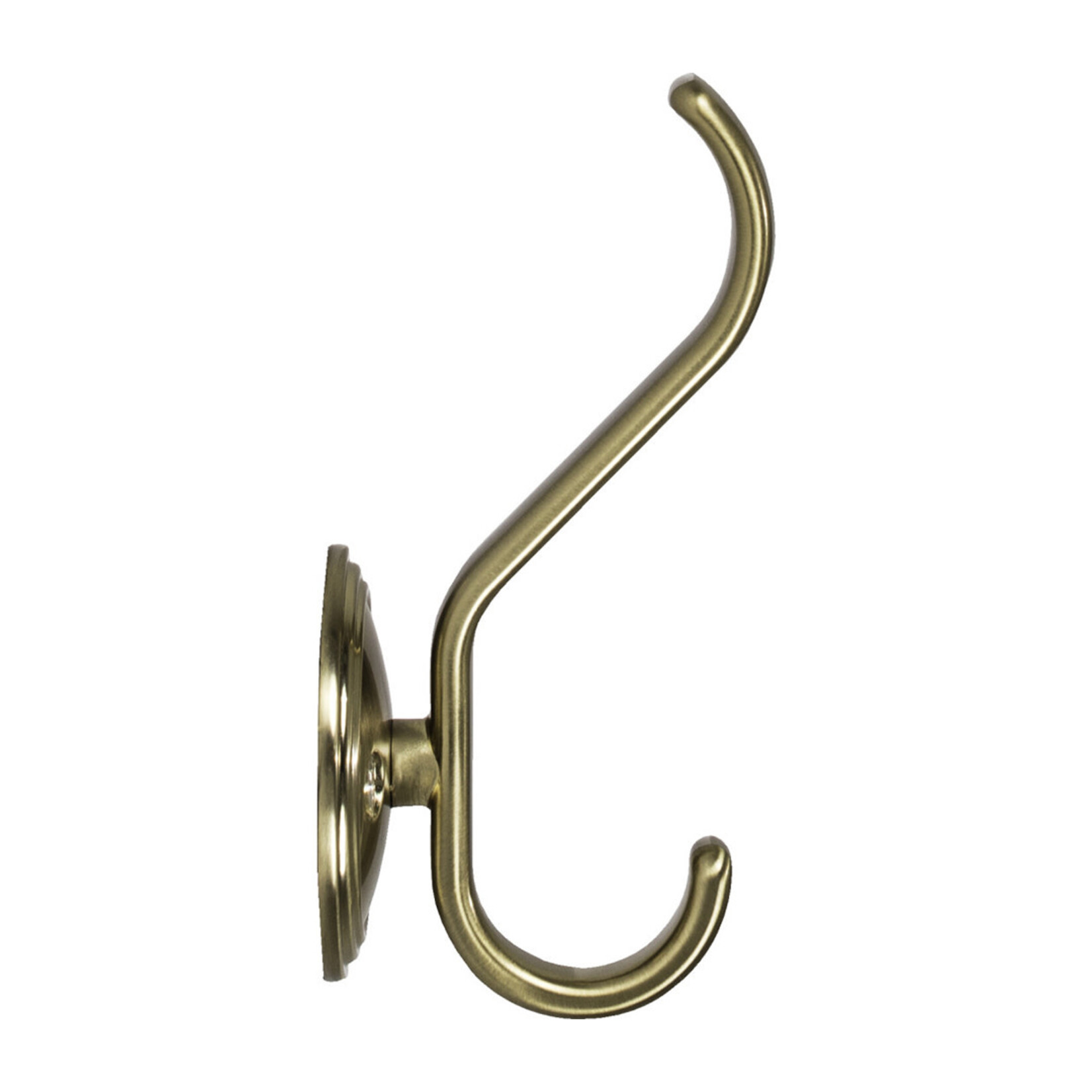 Top Knobs Reeded Hook Honey Bronze - 4 11/16 in