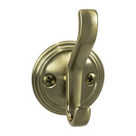 Top Knobs Reeded Hook Honey Bronze - 3 1/8 in