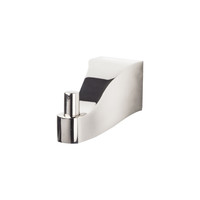 Aqua Bath Single Hook Polished Nickel - 1 9/16 in