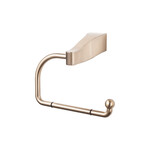 Top Knobs Aqua Bath Tissue Hook Brushed Bronze - 4 in