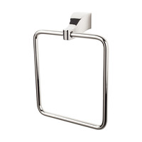 Aqua Bath Towel Ring Polished Nickel - 7 1/4 in