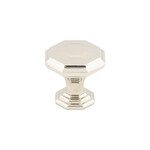 Top Knobs Chalet Knob Polished Nickel - 1 1/8 in