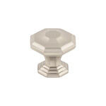 Top Knobs Chalet Knob Brushed Satin Nickel - 1 1/2 in