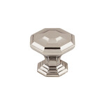 Top Knobs Chalet Knob Polished Nickel - 1 1/2 in