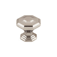 Chalet Knob Polished Nickel - 1 1/2 in