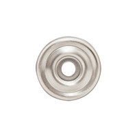 Brixton Rosette Brushed Satin Nickel - 1 3/8 in