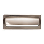 Top Knobs Hollin Cup Pull Brushed Satin Nickel - 3 3/4 in