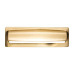 Top Knobs Hollin Cup Pull Honey Bronze - 5 1/16 in
