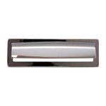 Top Knobs Hollin Cup Pull Polished Chrome - 5 1/16 in