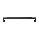Top Knobs Cumberland Pull Flat Black - 8 13/16 in