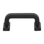 Top Knobs Harrison Pull Flat Black - 2 1/2 in