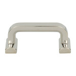 Top Knobs Harrison Pull Polished Nickel - 2 1/2 in