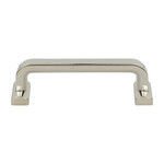 Top Knobs Harrison Pull Polished Nickel - 3 3/4 in